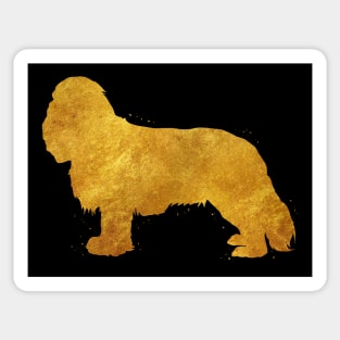 Cavalier King Charles Spaniel golden art Sticker